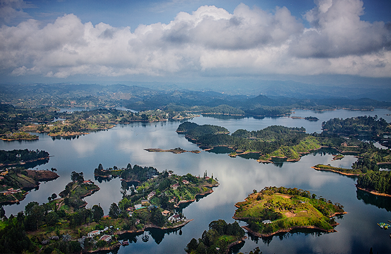 Naturaleza y privacidad en Guatapé.