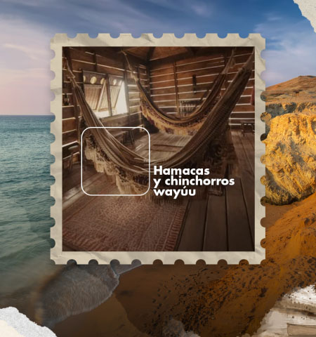 Hamacs Wayúu et hamac