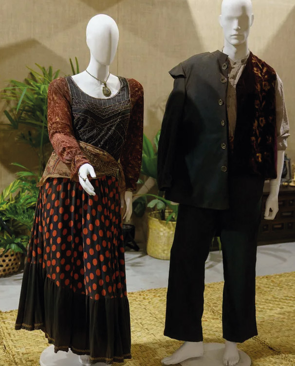 Ropa de personajes de Cien años de soledad.