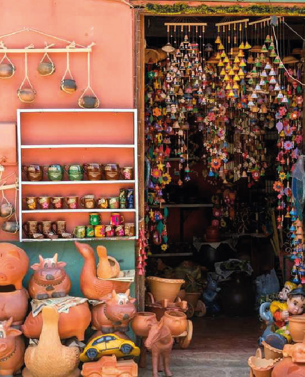 Artesanías de Ráquira, Boyacá, Colombia.