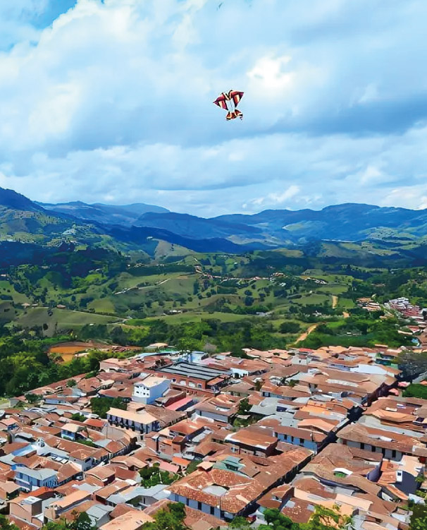 Panorama de Jericó, Antioquia, Colombia.