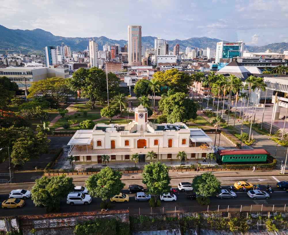 Vista aérea de Pereira y el Eje Cafetero