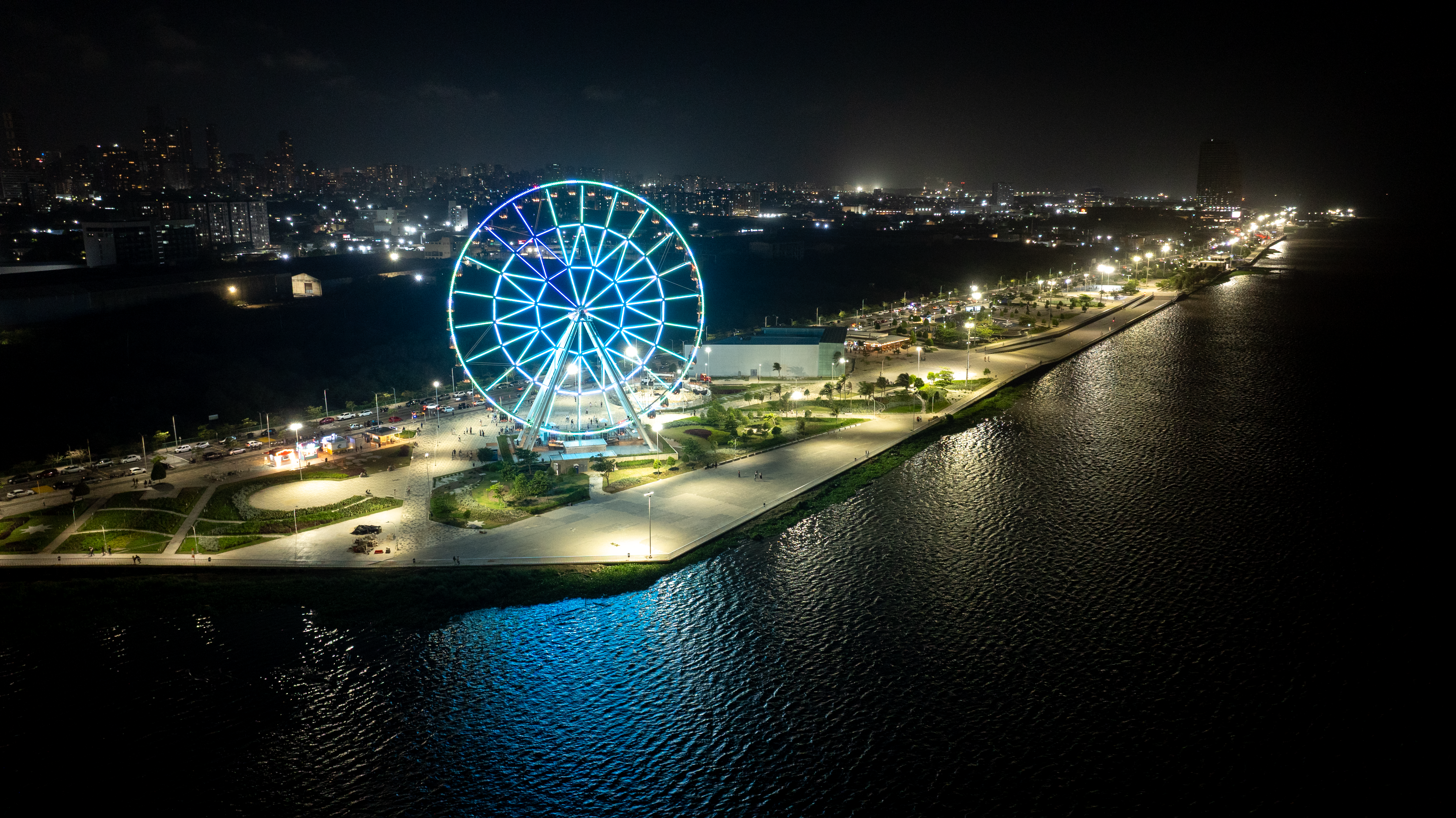 Malecón del río en barranquilla