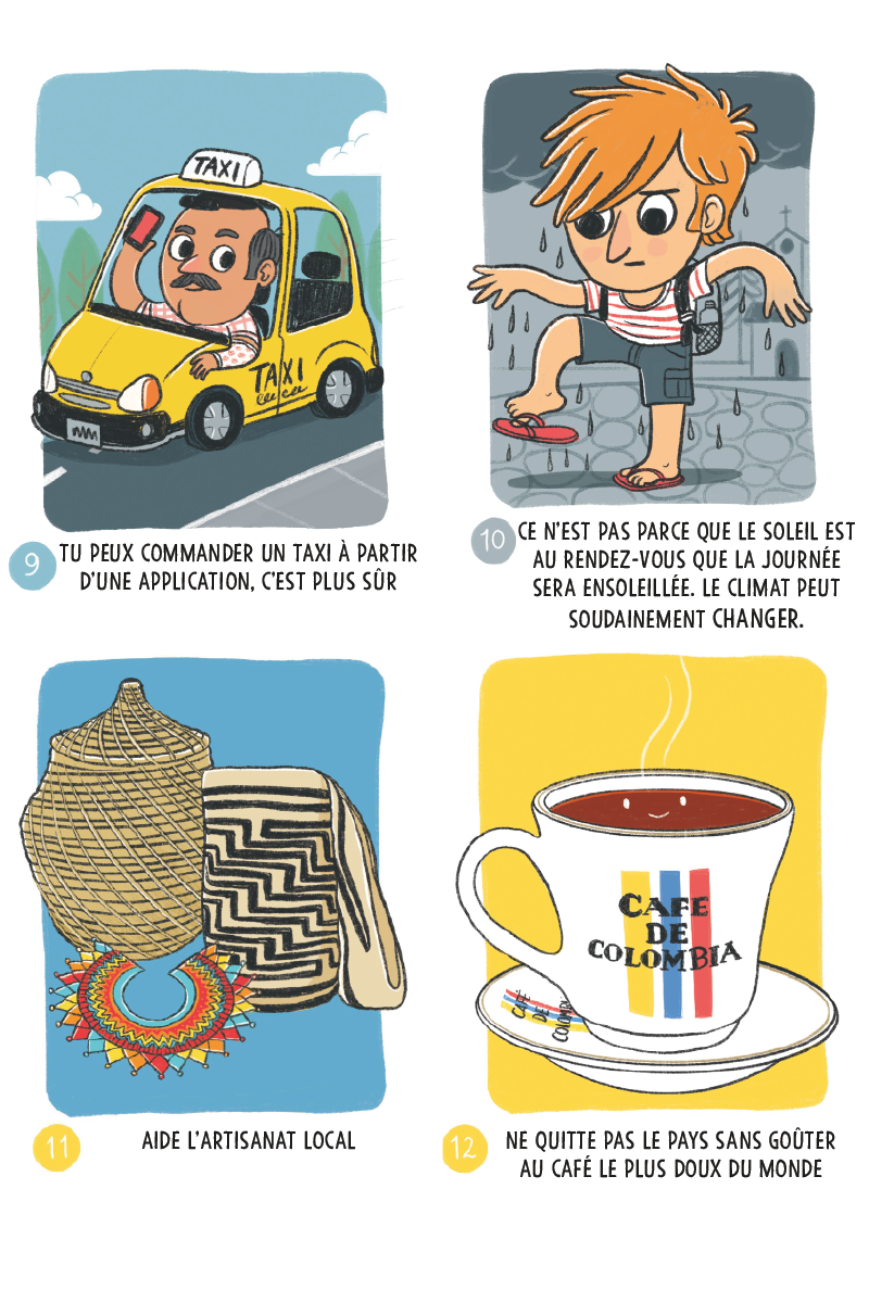 Consejos prácticos para recorrer Colombia.