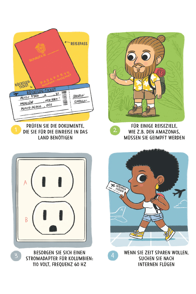 Consejos prácticos para recorrer Colombia.