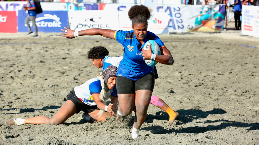 Beach rugby at the I Central American and Caribbean Sea and Beach Games Santa Marta 2022