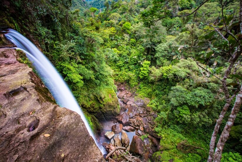 Colombia’s End of the World Waterfall.