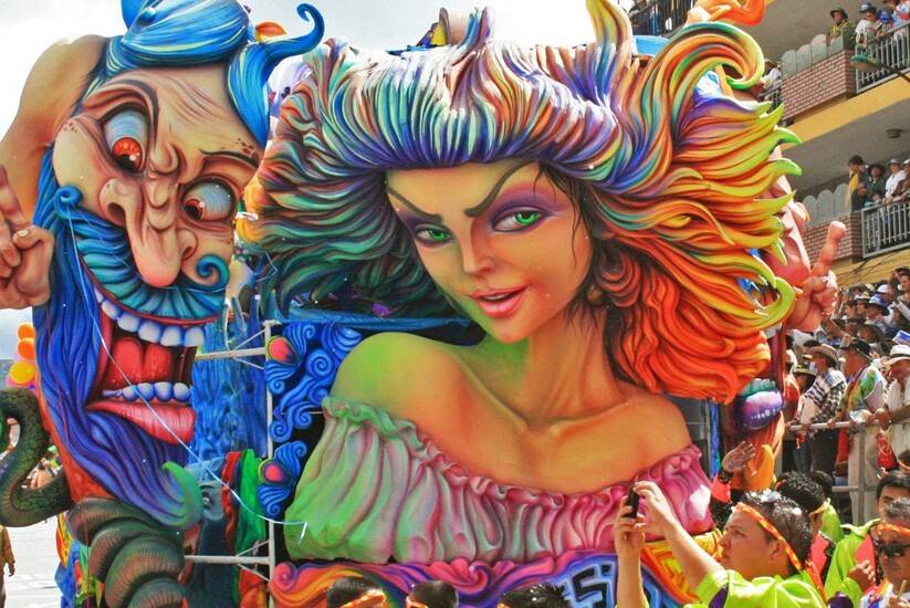 Important Colombian carnival