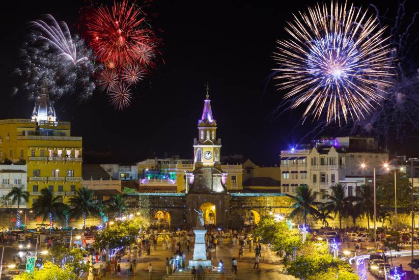 Año nuevo en Colombia