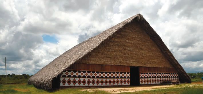 La Maloca Casa de Origen Ipanoré. Un lugar donde las comunidades de la región comparten experiencias