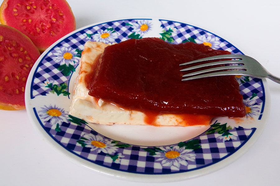 Guava paste with cheese