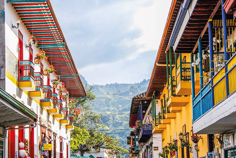 Centro Histórico de Jardín, Antioquia.