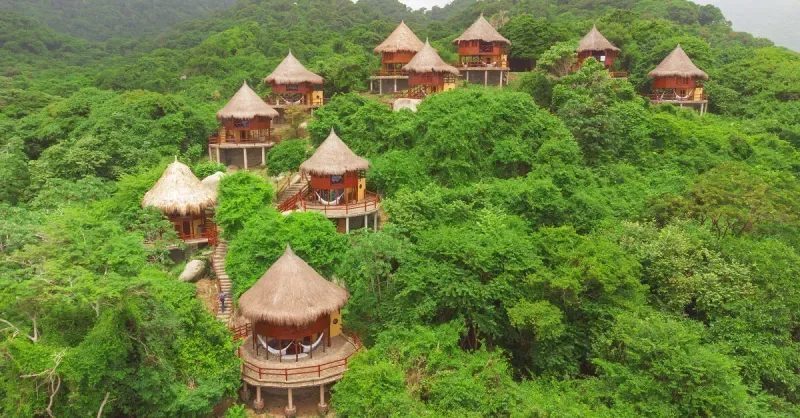 Ecohabs en la Sierra Nevada de Santa Marta
