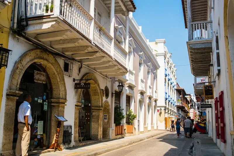 The streets of Cartagena await you for a stroll through its historic center