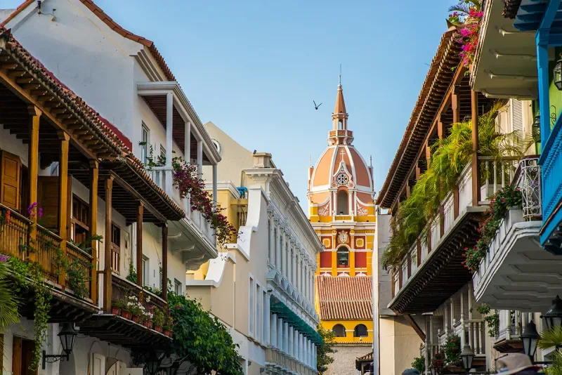 Cartagena’s architecture, filled with stunning buildings