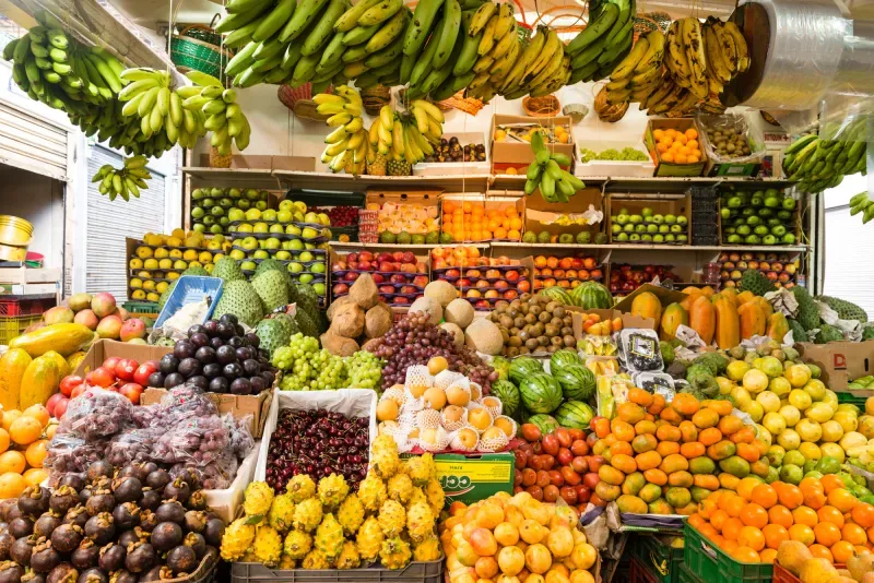 Paloquemao market in Bogota