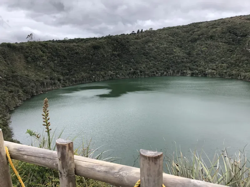Guatavita lagoon, Colombia