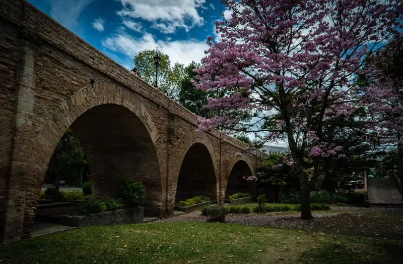 Humilladero-Brücke in Popayán