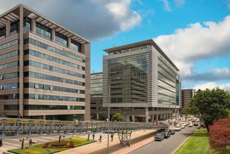 El edificio Suramericana y Torres Colpatria en Bogotá - Congresos y Convenciones en Colombia