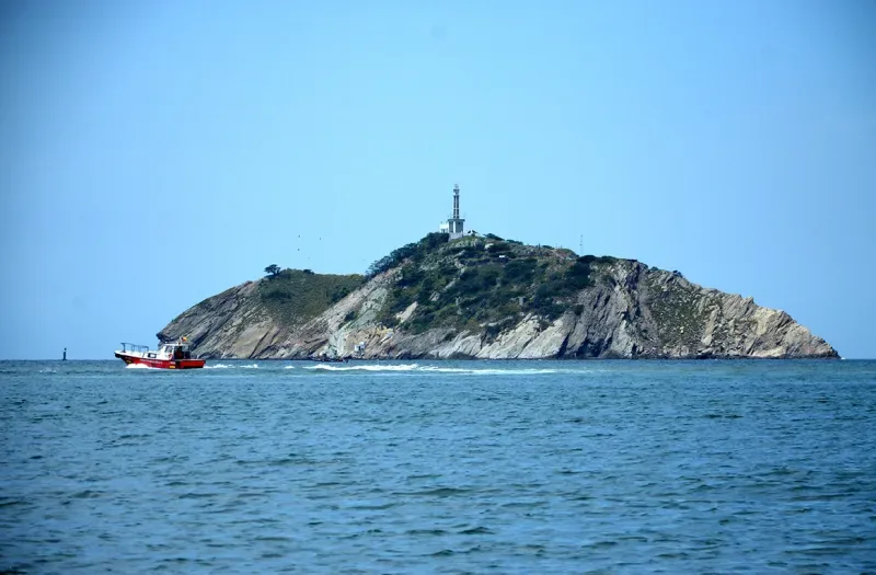 Lanchas en mar de Santa Marta