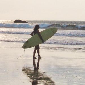 Surfing in Chocó