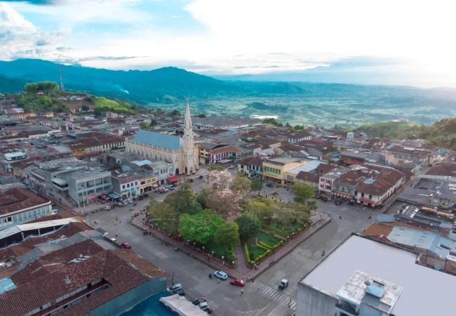 Panorámica de Sevilla, Valle del Cauca, Colombia