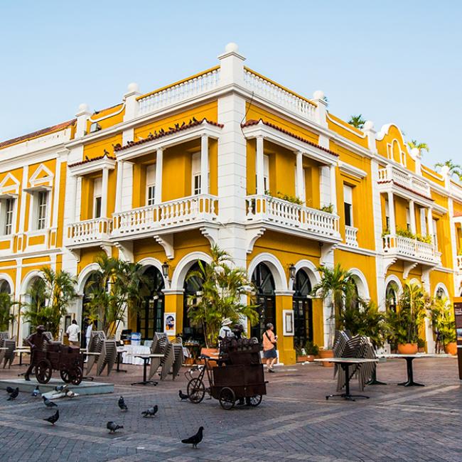 Recorrido por el centro histórico de Cartagena de Indias